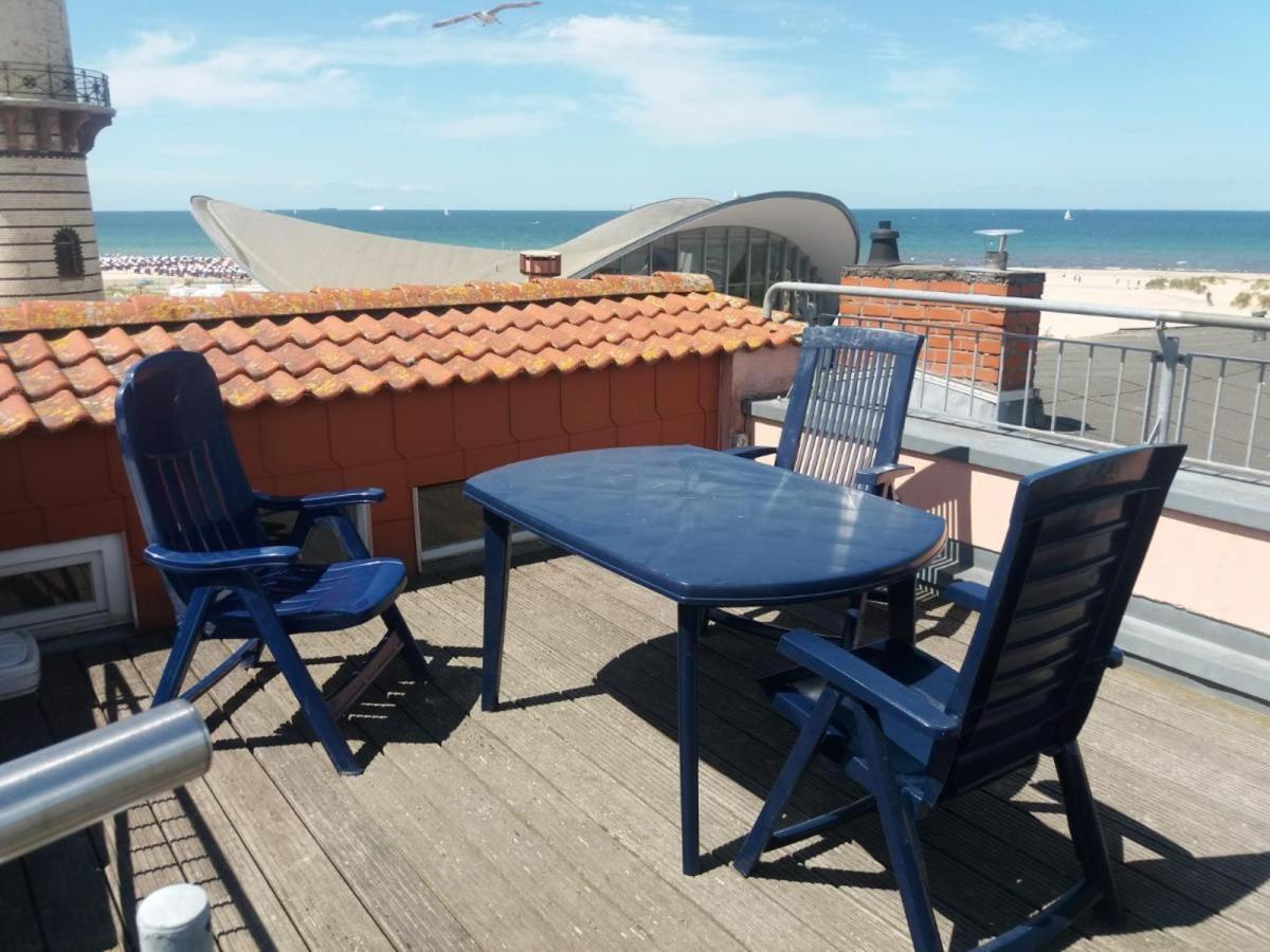 Sonnendeck, Direkt Am Leuchtturm Appartement Rostock Buitenkant foto
